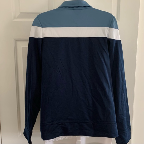 Champion Full Zip Jacket Color Block Retro Medium - Picture 4 of 7